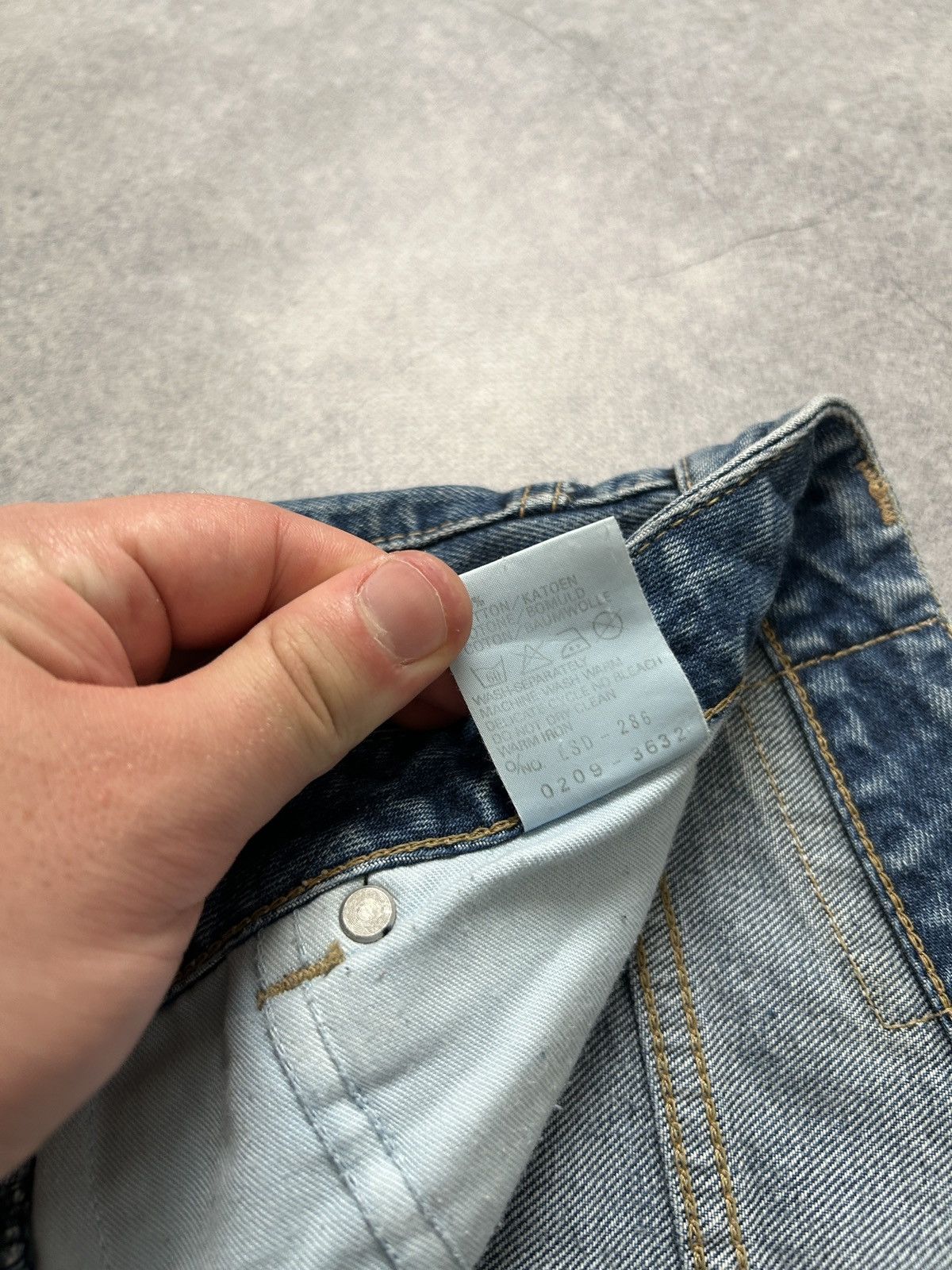 Edwin Edwin Jeans Japan 🇯🇵 Thunder custom jeans mens Size US 34 / EU 50 - 5 Thumbnail