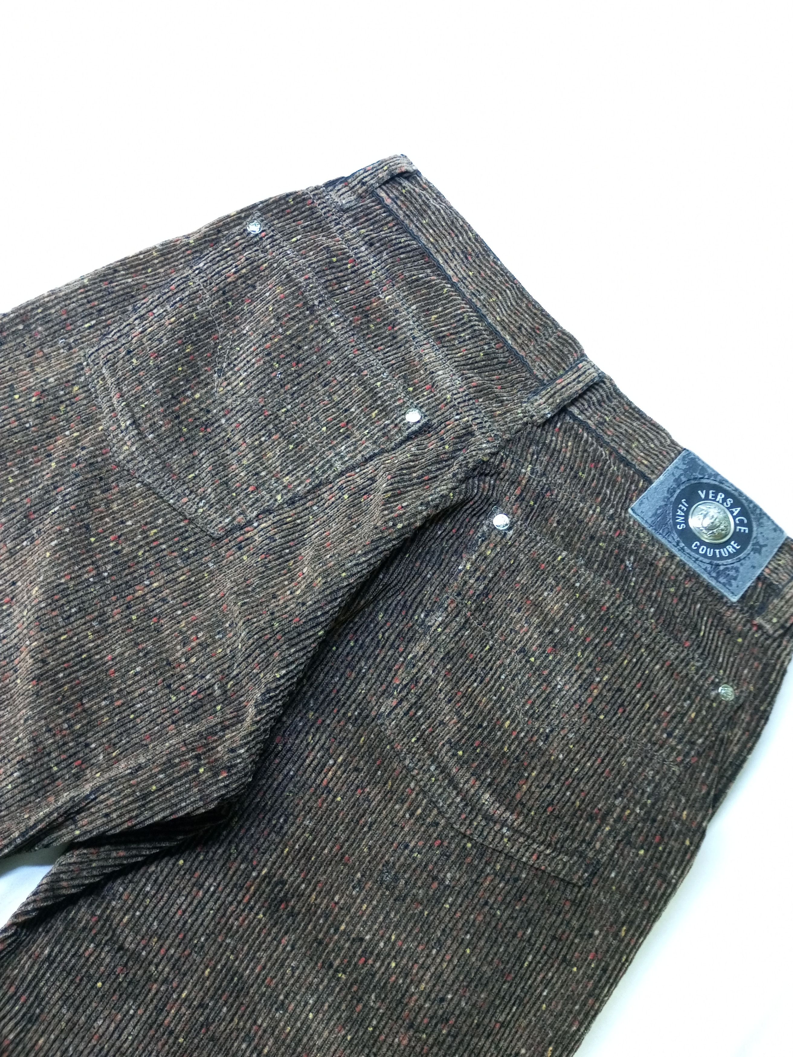 Versace Versace Jeans Couture Corduroy Men Long Pant Size US 33 - 21 Thumbnail