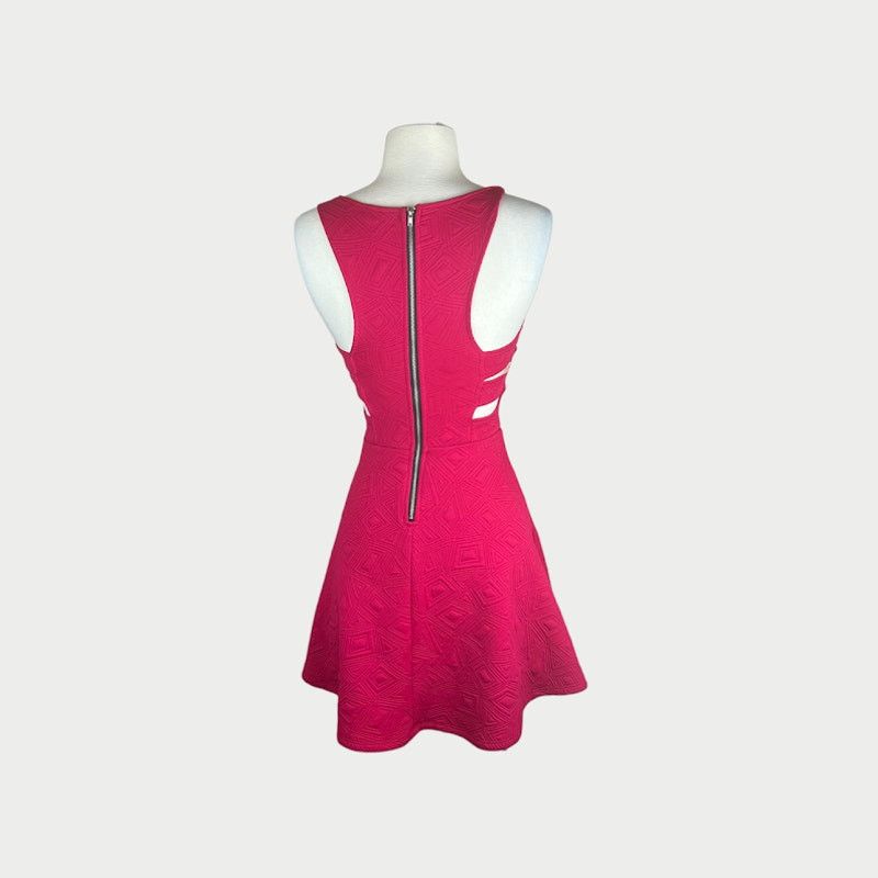 Vintage Charlotte Russe Fit and Flare Cutout Dress | XS Vintage Y2K Size XS / US 0-2 / IT 36-38 - 3 Thumbnail