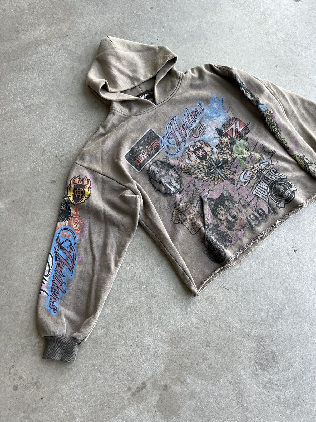 Other Howlers Club Faded Graphic Hoodie (unisex) Size US L / EU 52-54 / 3 - 12 Thumbnail