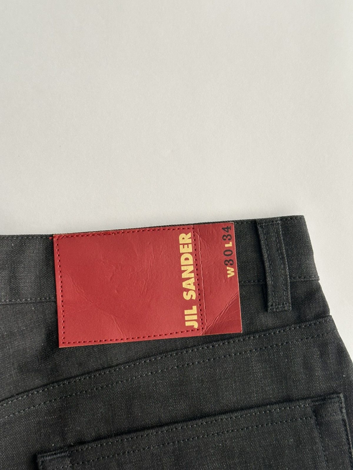 Jil Sander Jil Sander 90’s Heavy Canvas Jeans Size US 30 / EU 46 - 8 Thumbnail