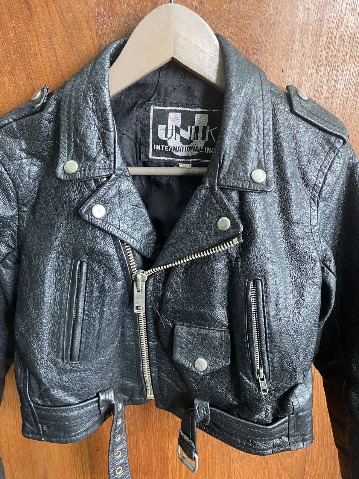 Vintage Pick leather jacket Size US XXS / EU 40 - 4 Thumbnail
