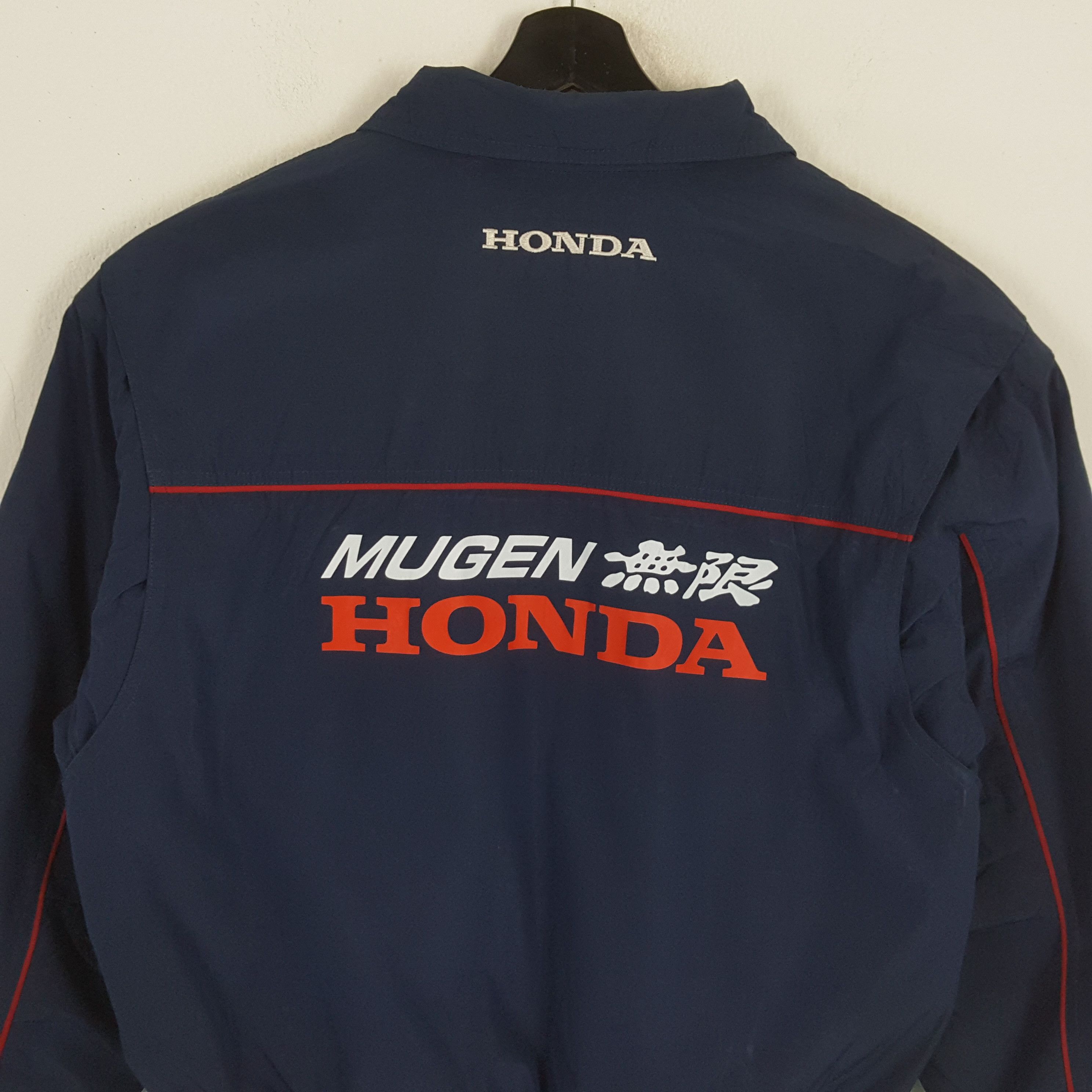 Honda × Japanese Brand × Vintage MUGEN HONDA Japanese Motorsports Custom Art Jacket Size US XL / EU 56 / 4 - 2 Thumbnail