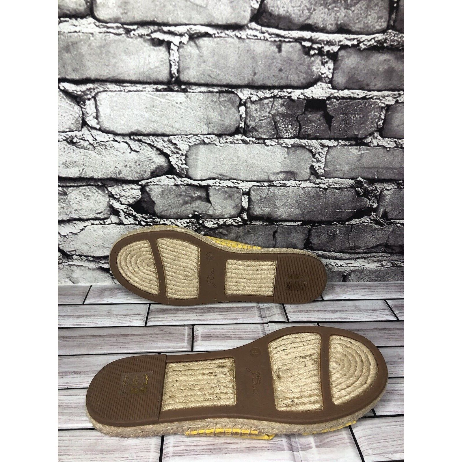 Other J. Crew Yellow Twisted Canvas Fabric Slide Espadrilles Sanda Size US 9 / IT 39 - 14 Thumbnail