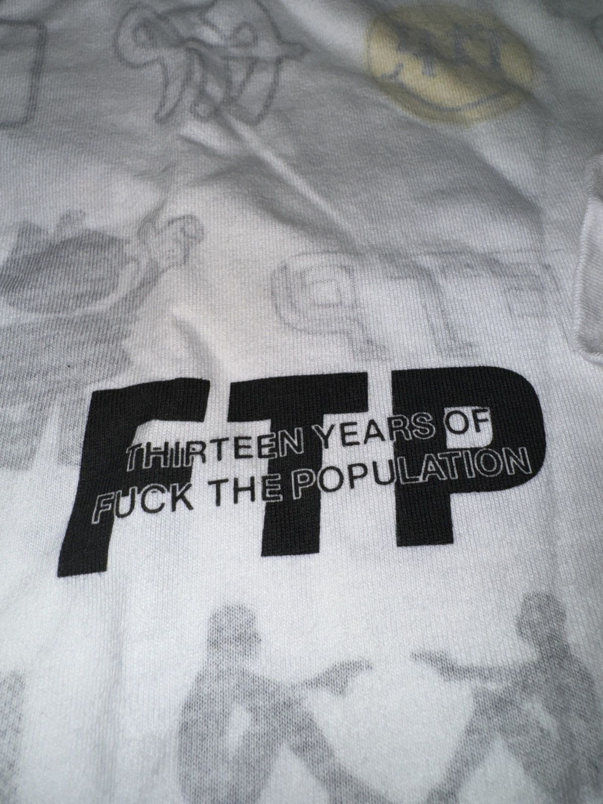 Fuck The Population FTP 13 Year Archive Tee White Size US XXL / EU 58 / 5 - 5 Thumbnail