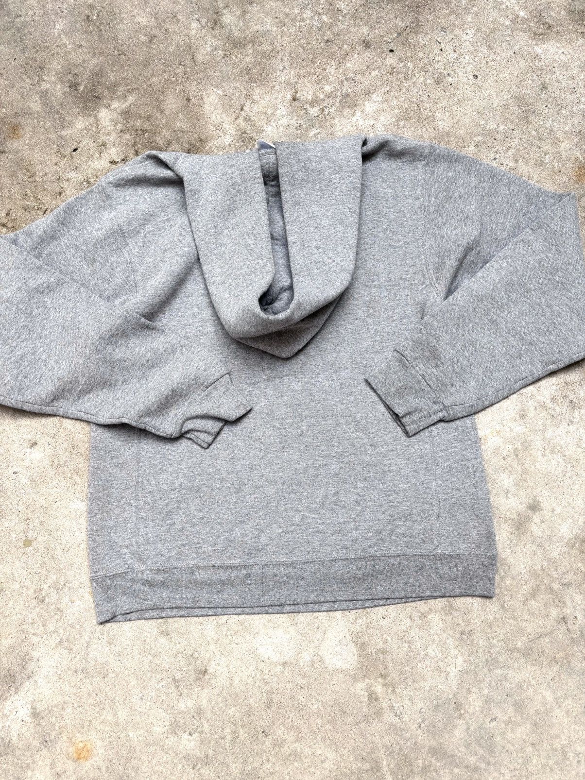 Vintage Vintage Grey Russell Athletic Hoodie Blank Size US M / EU 48-50 / 2 - 11 Thumbnail