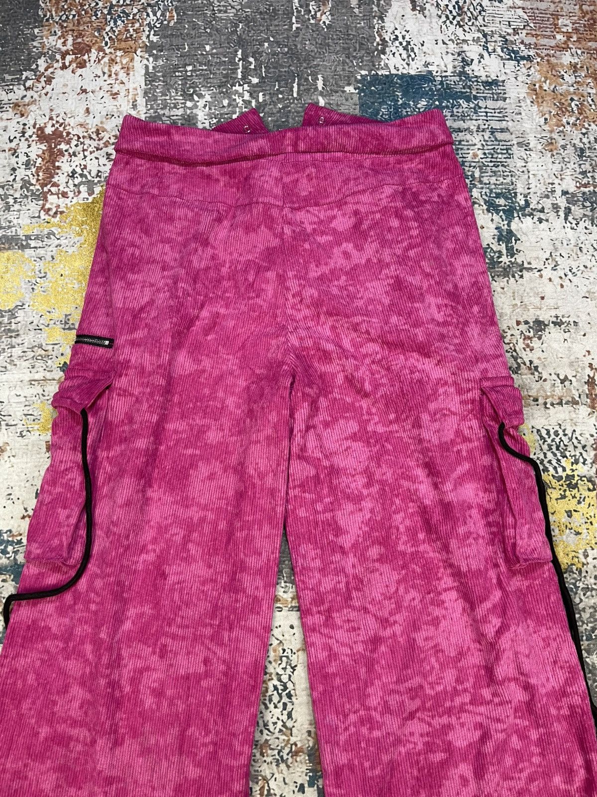 Japanese Brand Trendy🔥High Waist Flared Baggy Cargo Pants Size 32" / US 10 / IT 46 - 7 Thumbnail