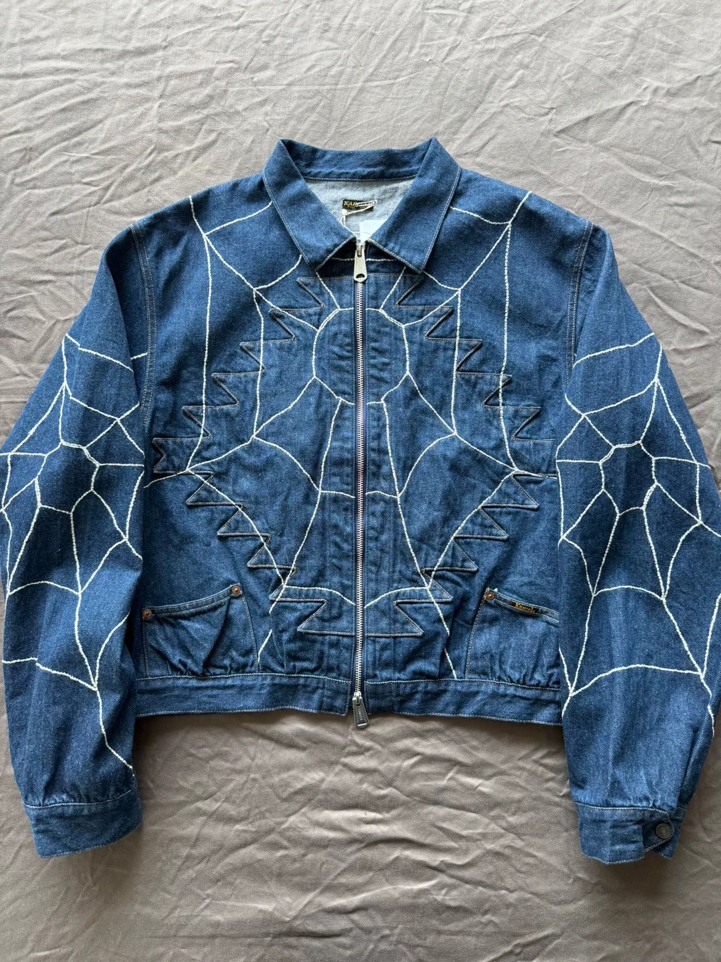 Kapital Kapital Spider Web Denim Jacket Size US L / EU 52-54 / 3 - 1 Thumbnail