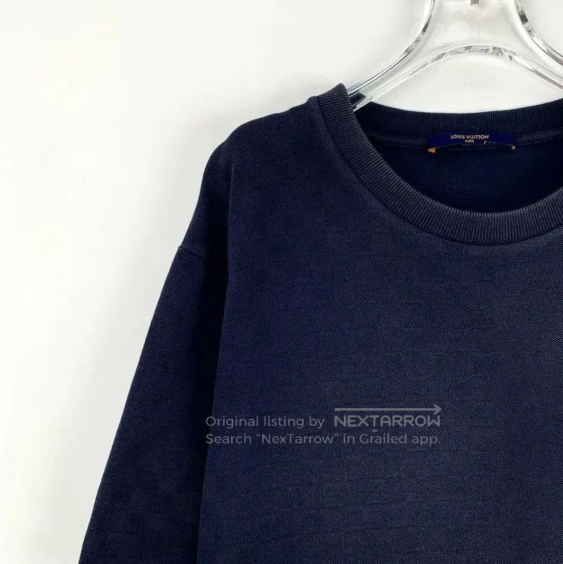 Louis Vuitton Louis Vuitton Blue Cotton XXL Men's T-Shirt . Size US XXL / EU 58 / 5 - 3 Thumbnail