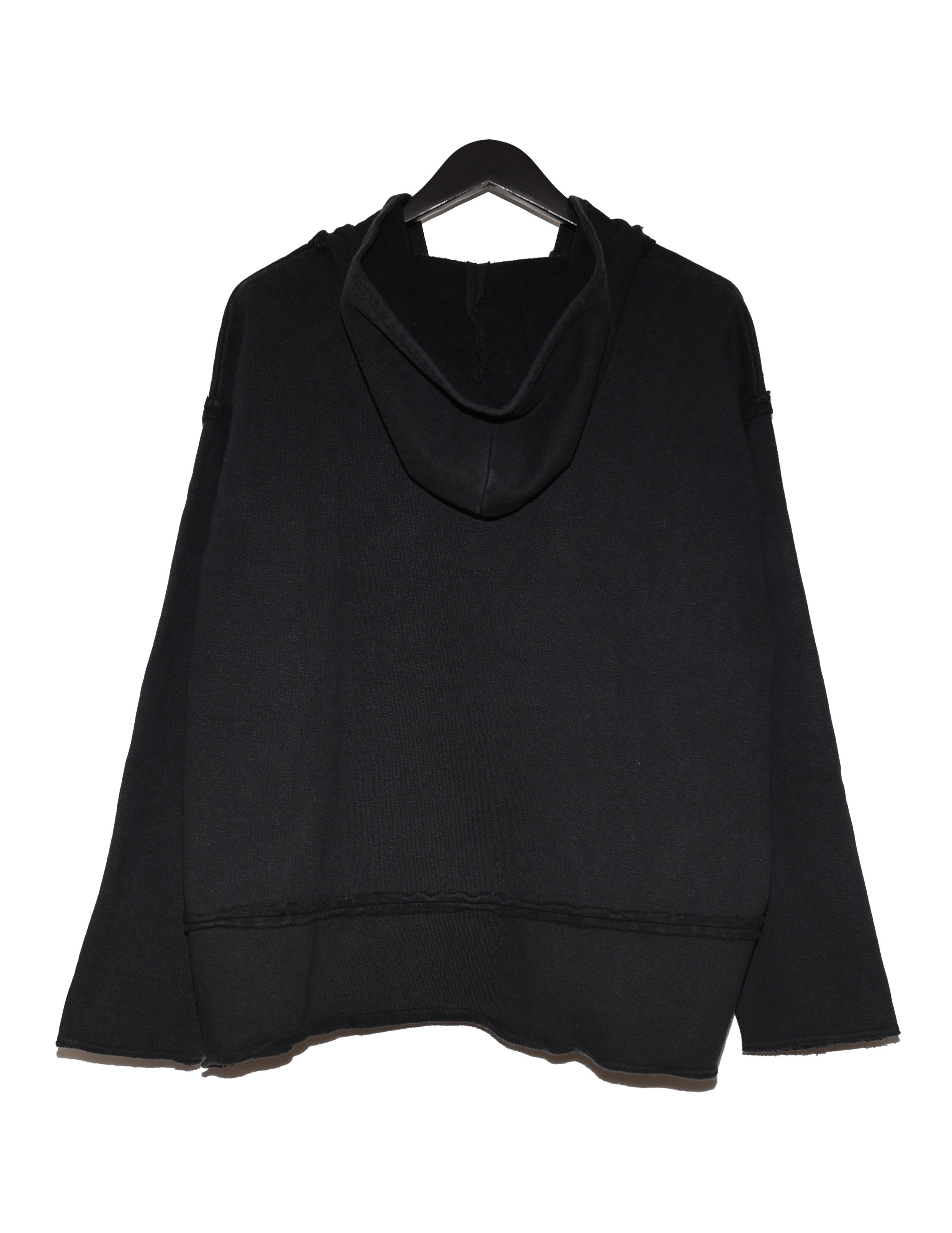 Kapital KAPITAL Oversized Distressed Cotton-Jersey Hoodie Size US XXL / EU 58 / 5 - 3 Thumbnail