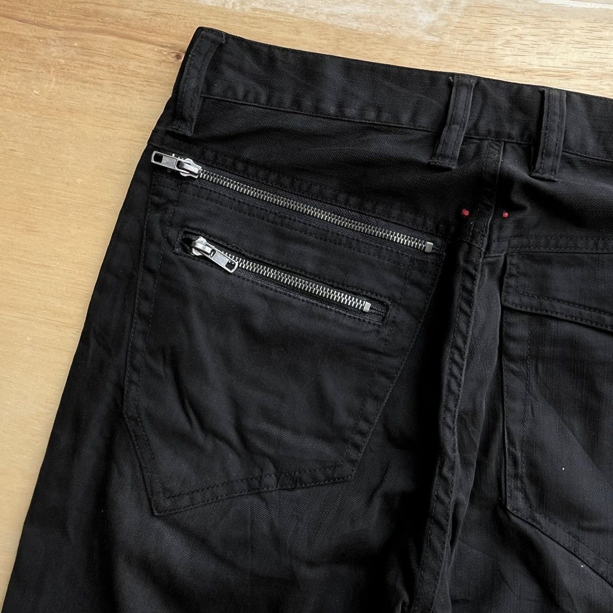 semanticdesign SEMANTIC DESIGN FADED STRETCH BOOT CUT JAPANESE BRAND Size US 32 / EU 48 - 8 Thumbnail