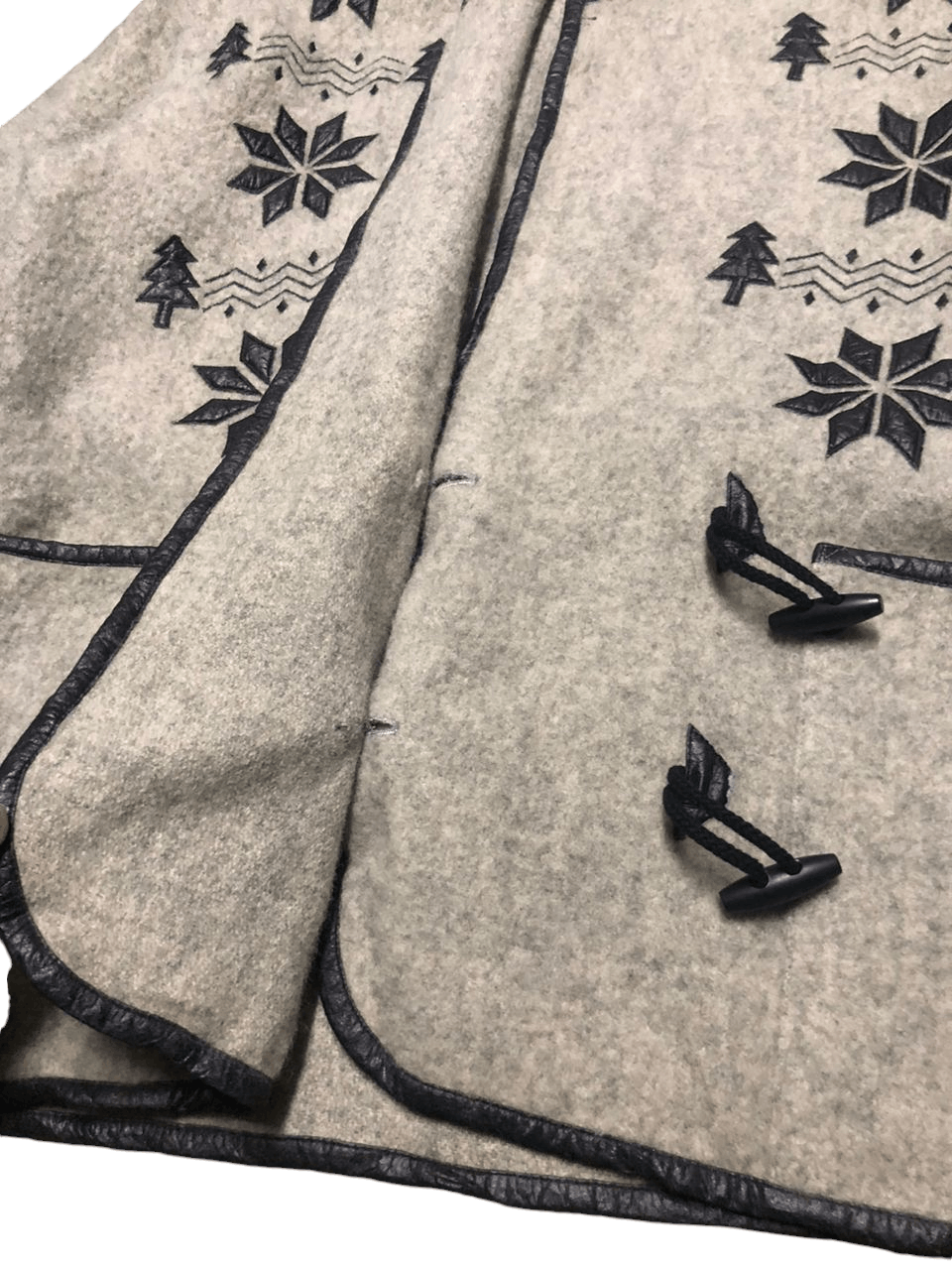 Japanese Brand × Vintage Vintage Japanese Brand Luis Mari Hoodie Wool Duffle Jacket Size US M / EU 48-50 / 2 - 12 Thumbnail