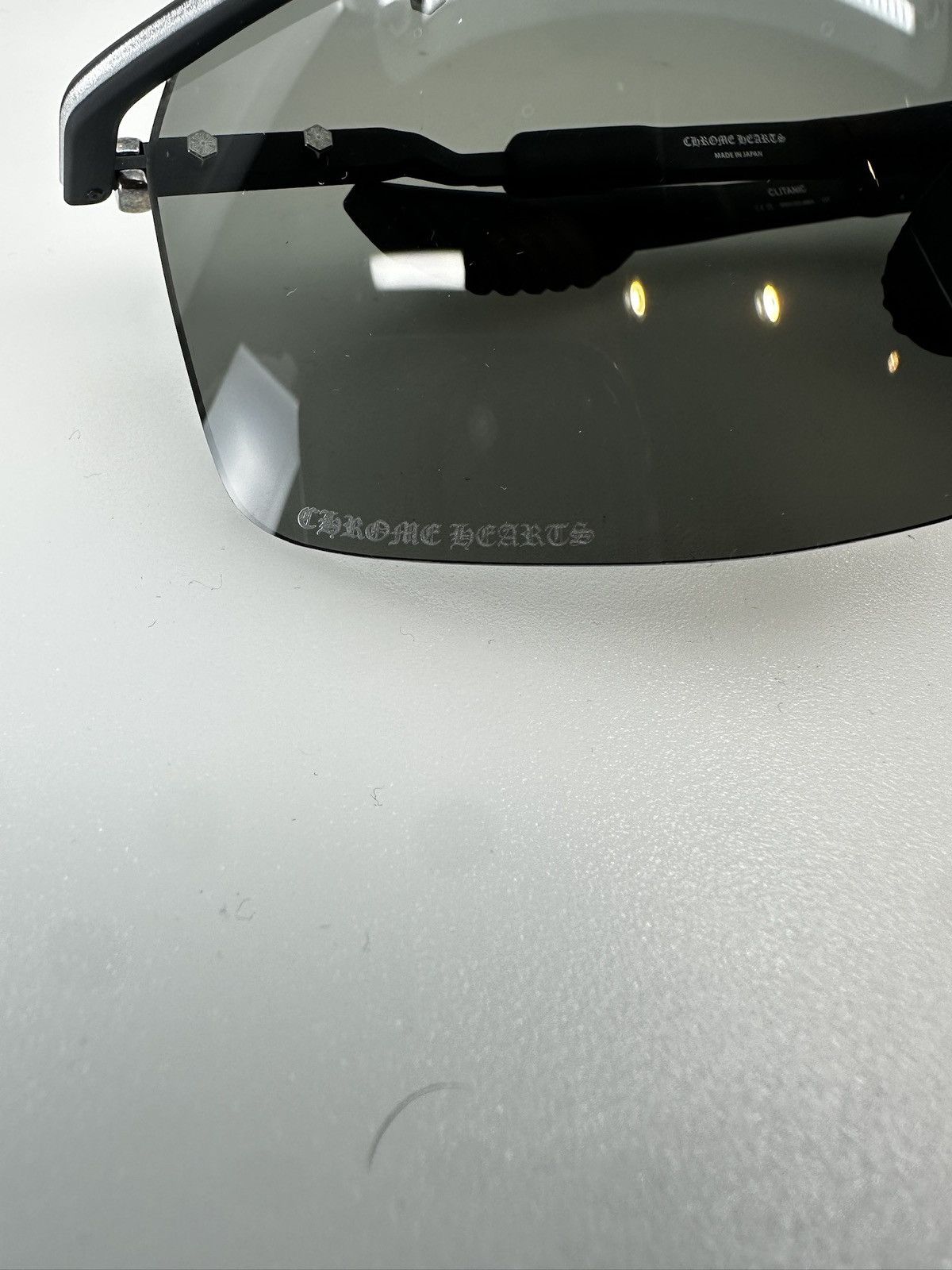 Chrome Hearts Chrome Hearts Clitanic Sunglasses Black Size ONE SIZE - 2 Thumbnail