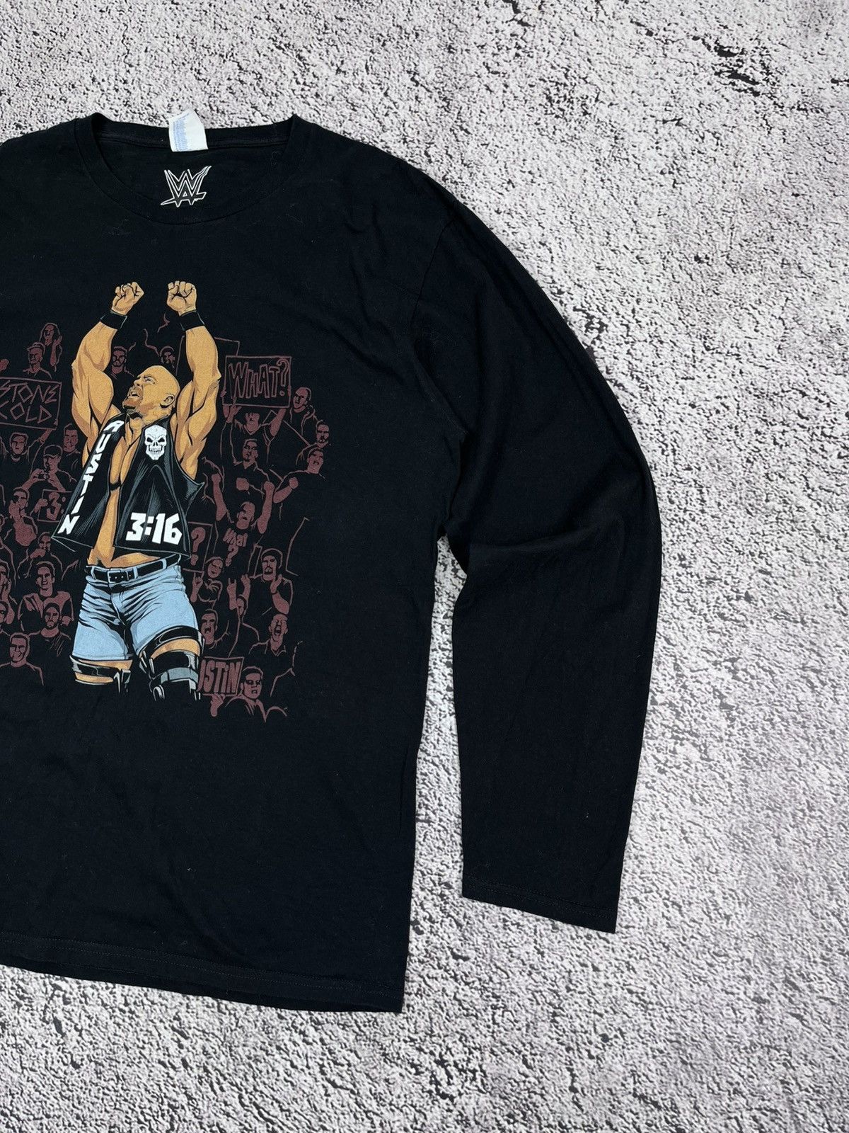 WWE Vintage Y2K WWE Stone Cold Steve Austin WrestleMania Logo Size US L / EU 52-54 / 3 - 5 Thumbnail