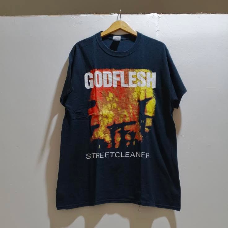 Band Tees Vintage 00s Godflesh Streetcleaner Industrial Metal Size US L / EU 52-54 / 3 - 2 Thumbnail