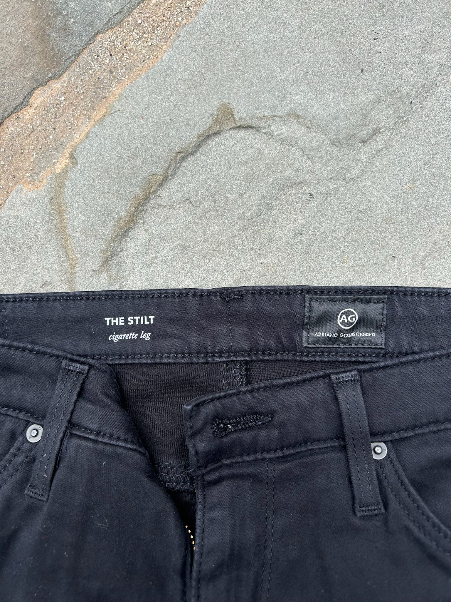 AG Adriano Goldschmied AG Cigarette Leg Jeans Size 26" / US 2 / IT 38 - 3 Thumbnail