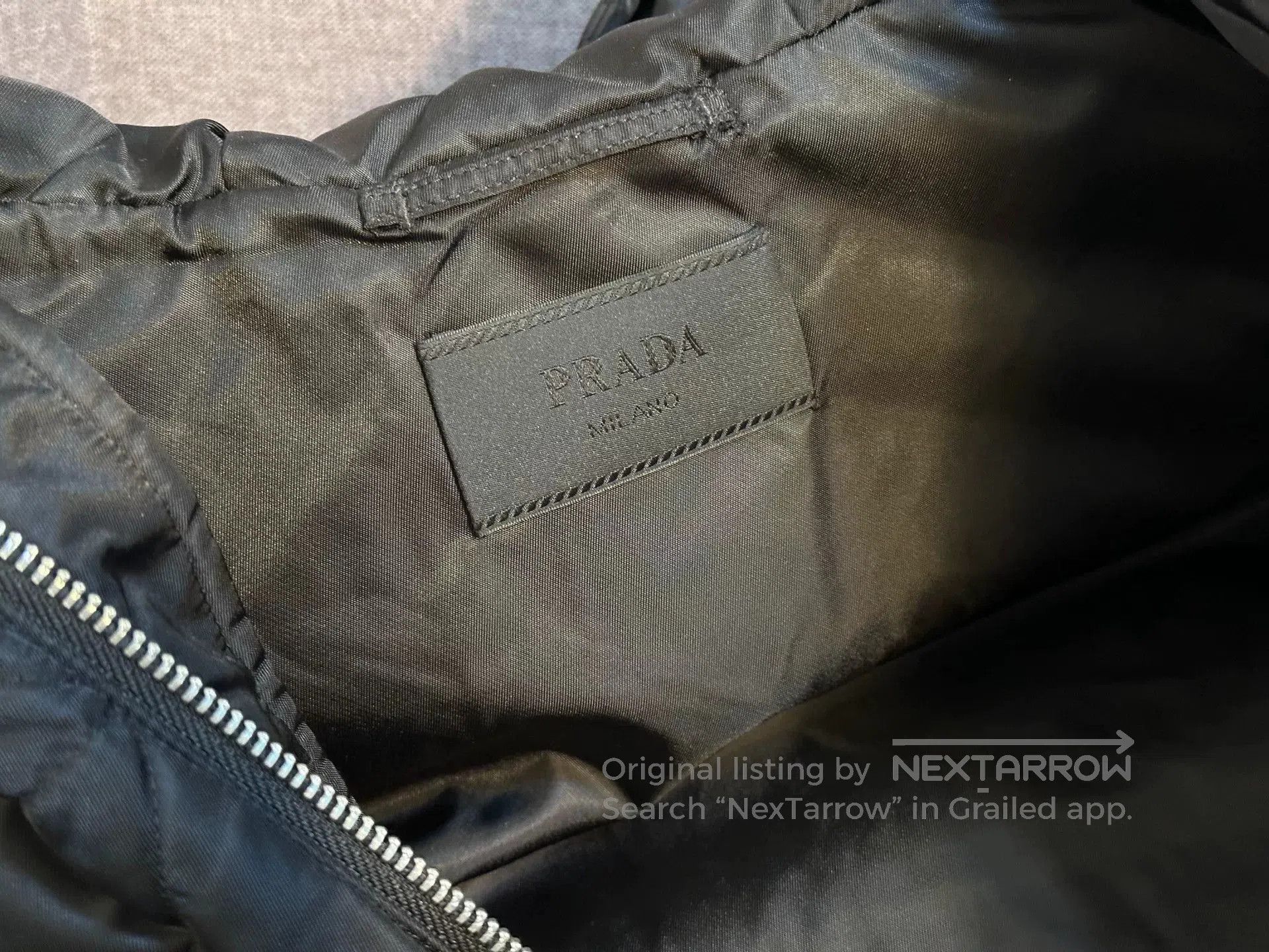 Prada Prada Men's Hooded Puffer Vest. Size US S / EU 44-46 / 1 - 9 Thumbnail