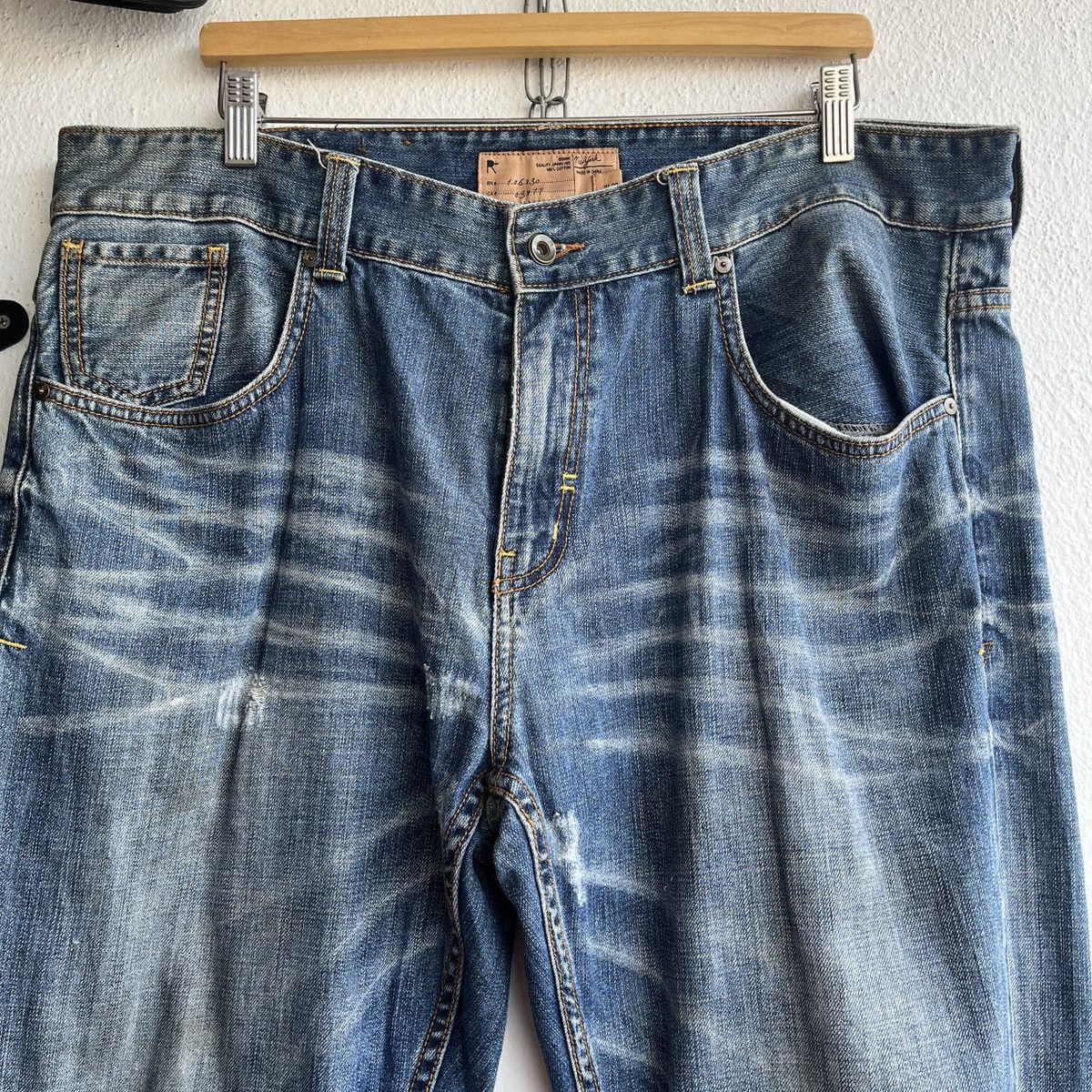 Rocawear ROCAWEAR R+ CLASSIC FIT DENIM BAGGY JEANS BIG SIZE 38 Size US 38 / EU 54 - 18 Thumbnail