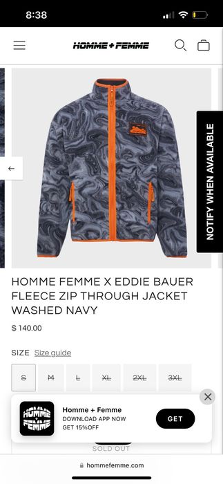 Homme Femme x Eddie Bauer Fleece Pant Washed Navy – HommeFemmeLA