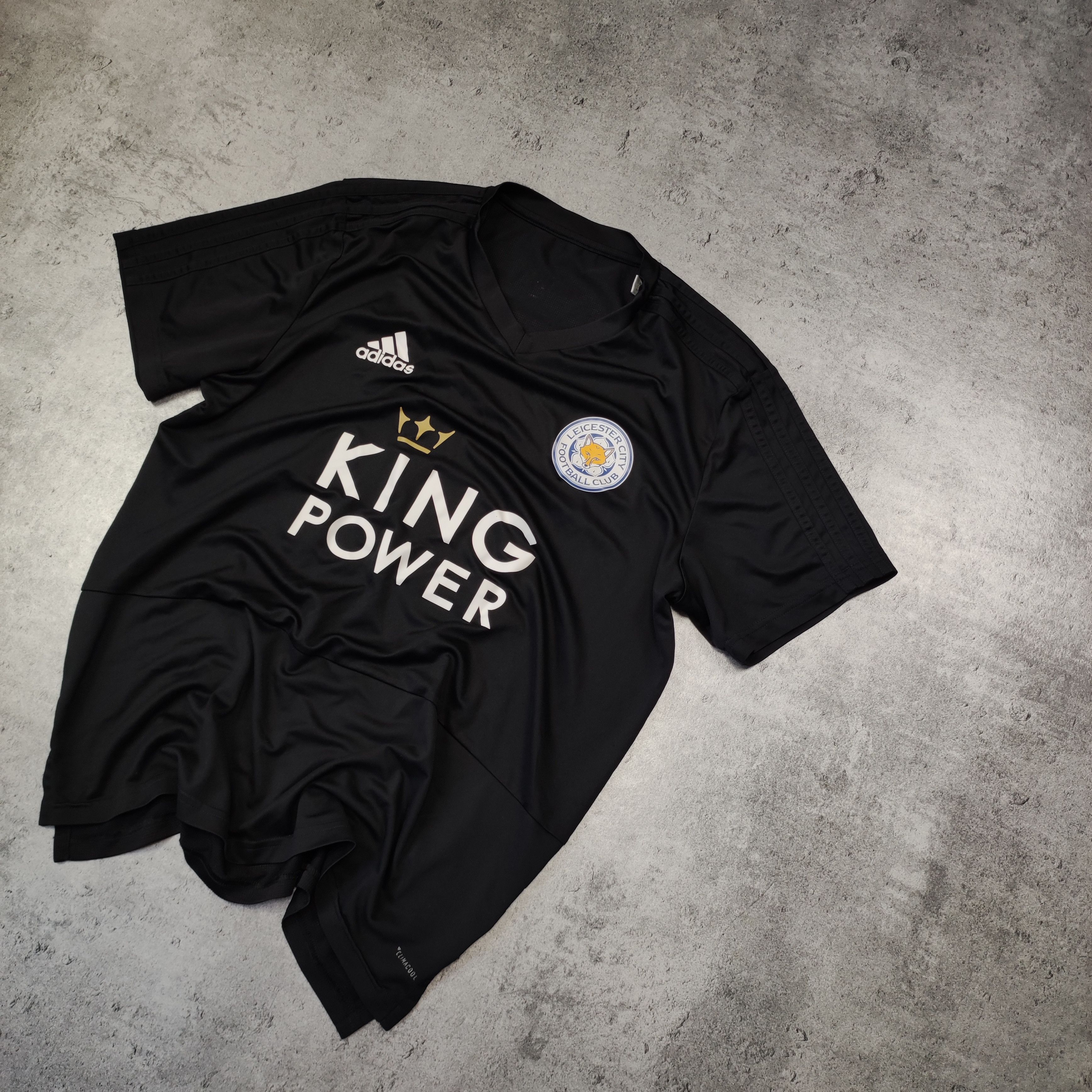 Adidas RARE Adidas x Leicester City FC Football Soccer Black Jersey Size US M / EU 48-50 / 2 - 2 Thumbnail