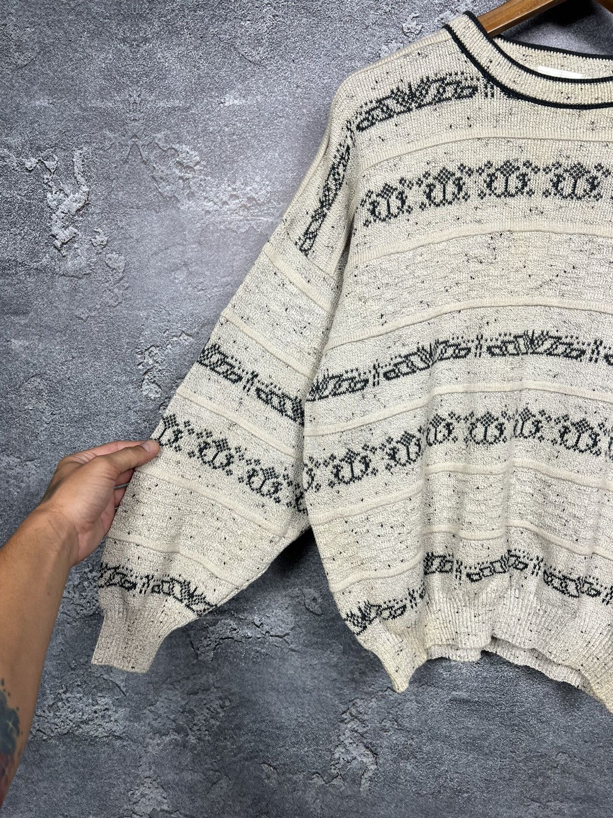 Yves Saint Laurent Vintage Yves Saint Laurent Textured Oversized Sweater Size US M / EU 48-50 / 2 - 3 Thumbnail
