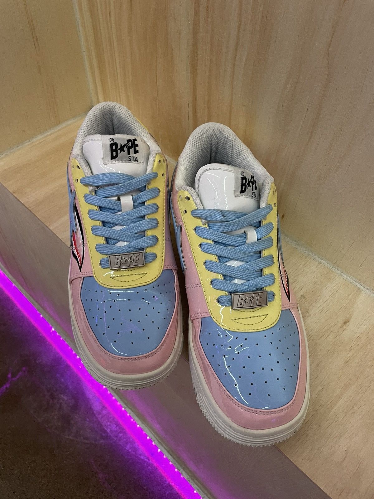 Bape Shark Bape Sta Low Size US 9 / EU 42 - 6 Thumbnail