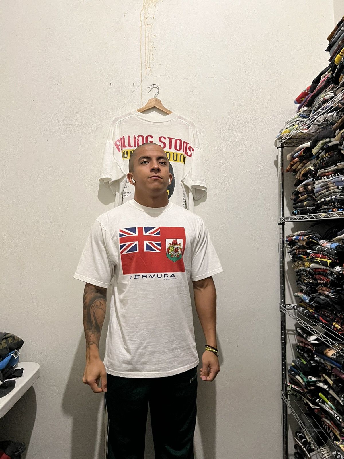 Arts & Science 90s Bermuda Flag Souvenir Tee UK Size US XL / EU 56 / 4 - 2 Thumbnail