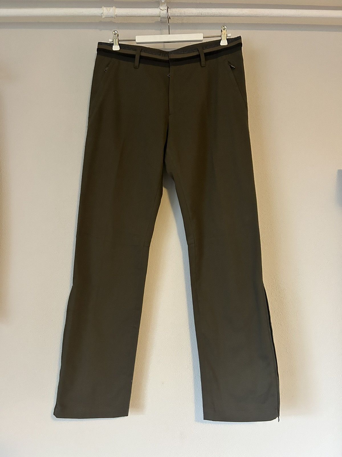 Prada Prada Technical Cotton Trousers with Zip Details Size US 32 / EU 48 - 1 Thumbnail