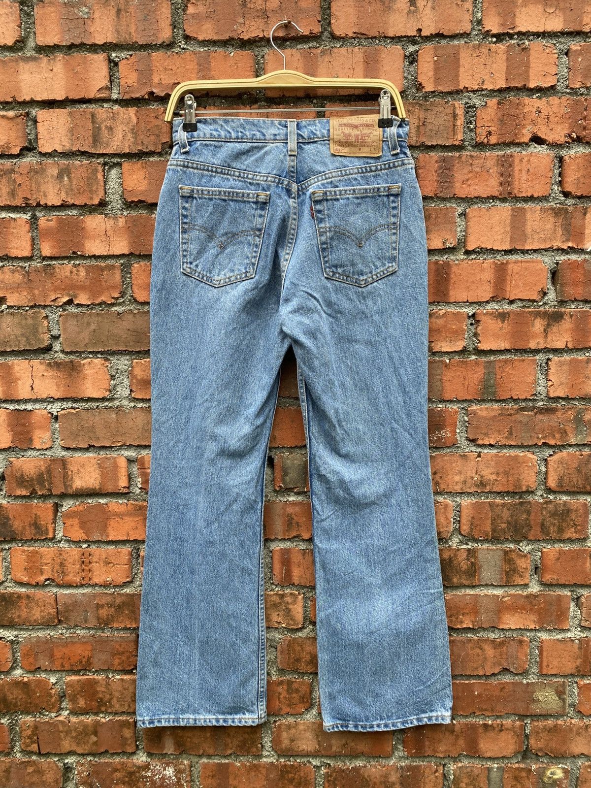 Levi's Vintage Clothing W29x30 Vintage levi's 517 flare bellbottom made in CANADA Size US 29 - 2 Thumbnail