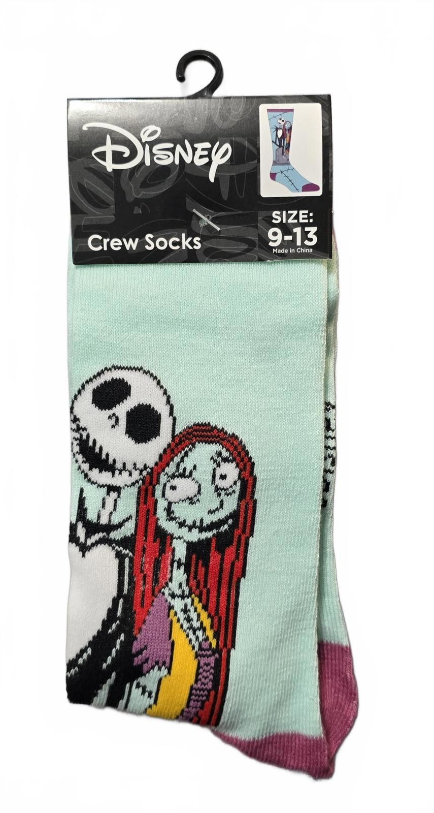 Disney Disney The Nightmare Before Christmas Crew Socks Size ONE SIZE - 1 Thumbnail
