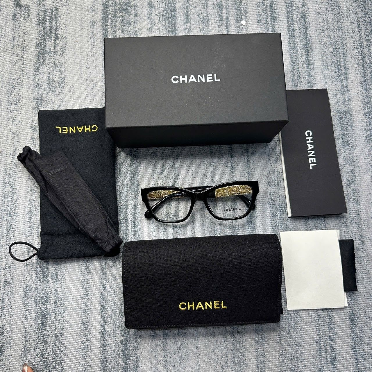 Chanel CHANEL 0CH3477 C622 EYEGLASSES Size ONE SIZE - 2 Thumbnail