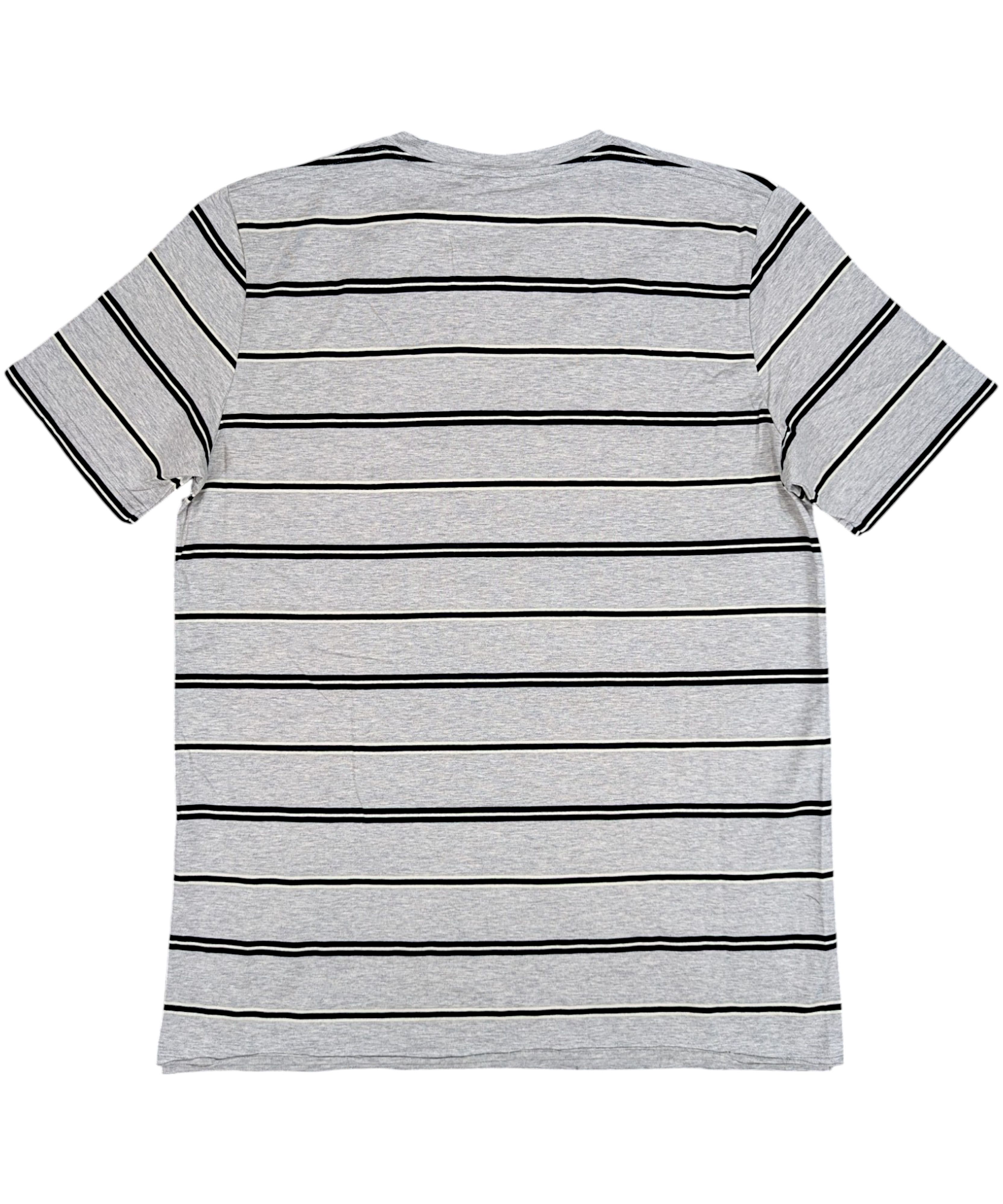 Saint Laurent Paris Saint Laurent SS18 Hedi Slimane Black Grey Striped T Shirt Size US S / EU 44-46 / 1 - 2 Thumbnail