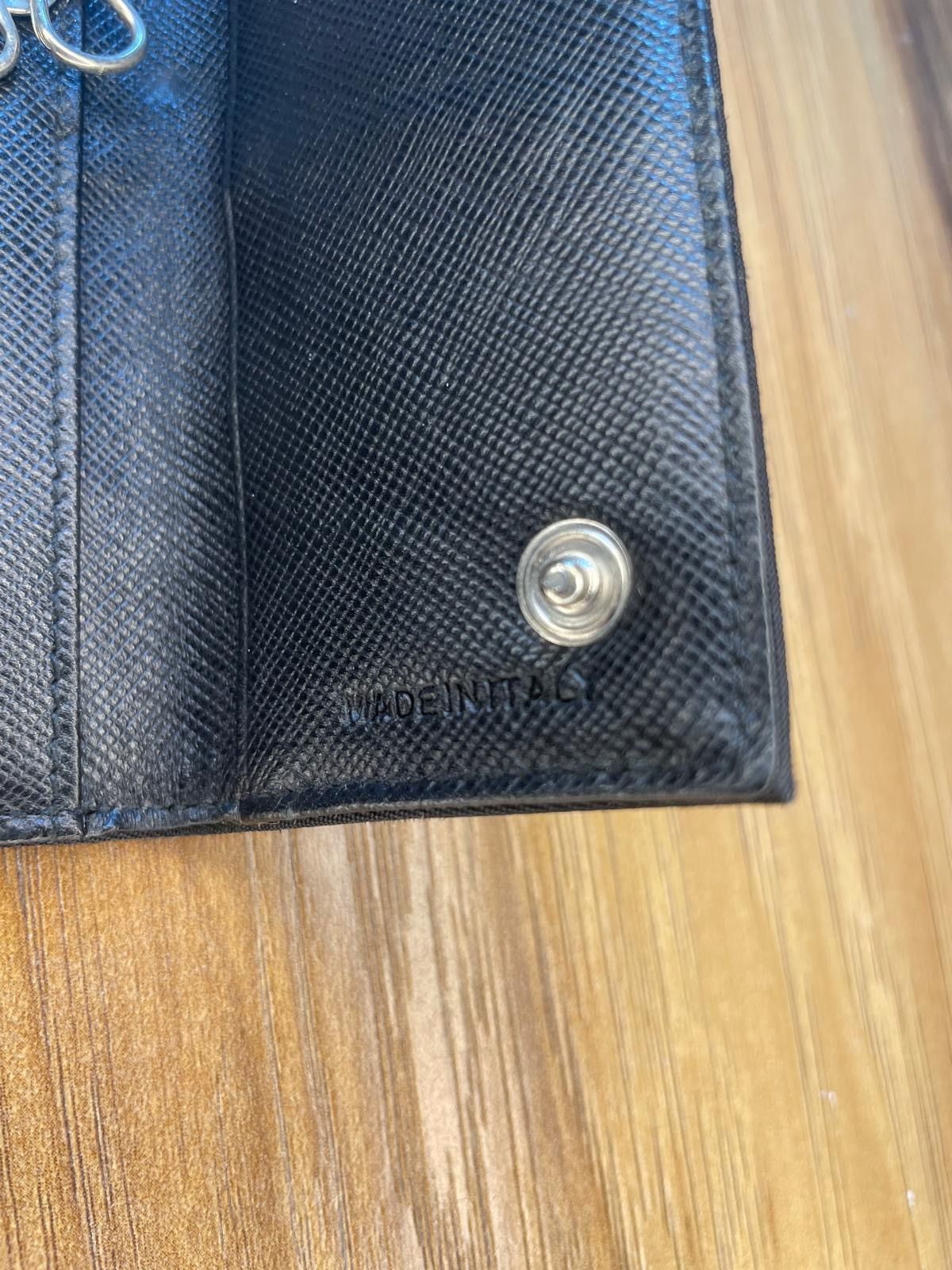 Prada Vintage Prada Leather Key Holder Wallet Size ONE SIZE - 4 Thumbnail