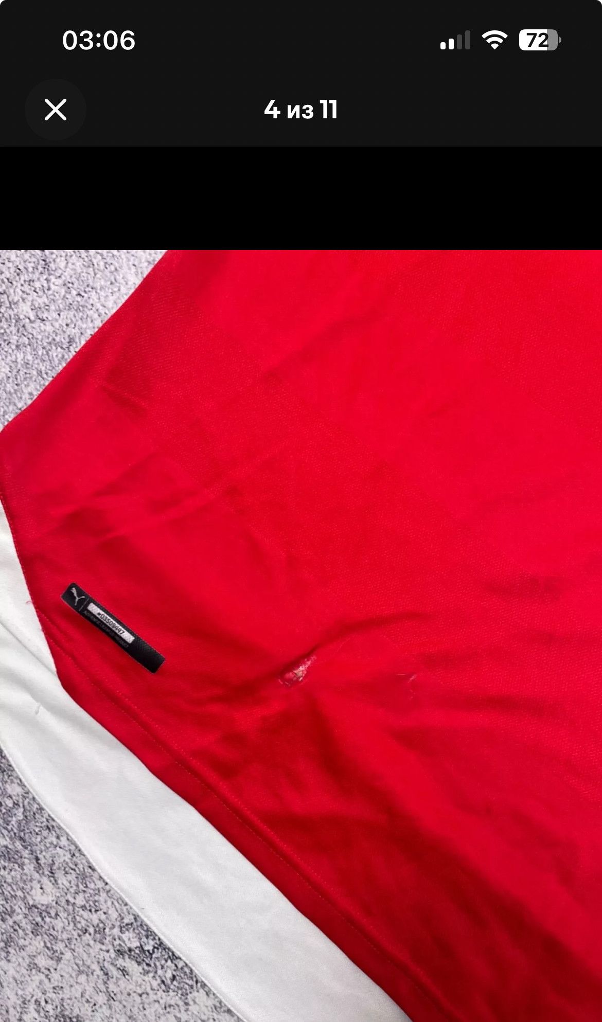 Puma Soccer jersey Puma FC Arsenal 17/18 Home jersey Men’s Size US XL / EU 56 / 4 - 4 Thumbnail