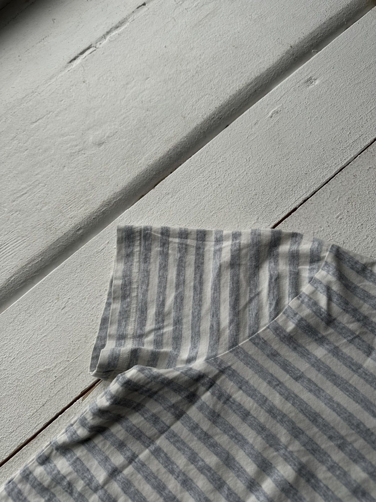 Cos 🚨 COS STRIPED LUXURY WOMEN T-SHIRT BLUE WHITE Size M / US 6-8 / IT 42-44 - 3 Thumbnail