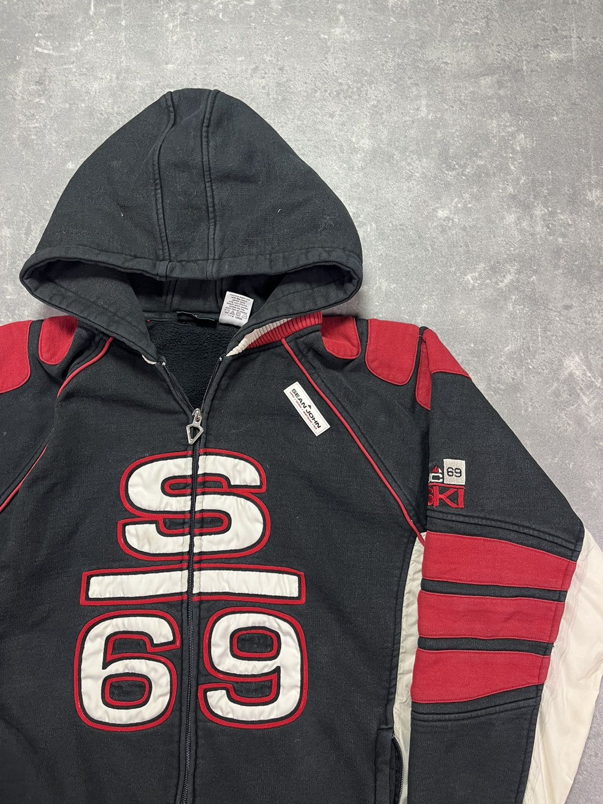 Sean John Sean John Ski Line Heavy Big Logo Zip Hoodie Jacket XL Size US XL / EU 56 / 4 - 5 Thumbnail