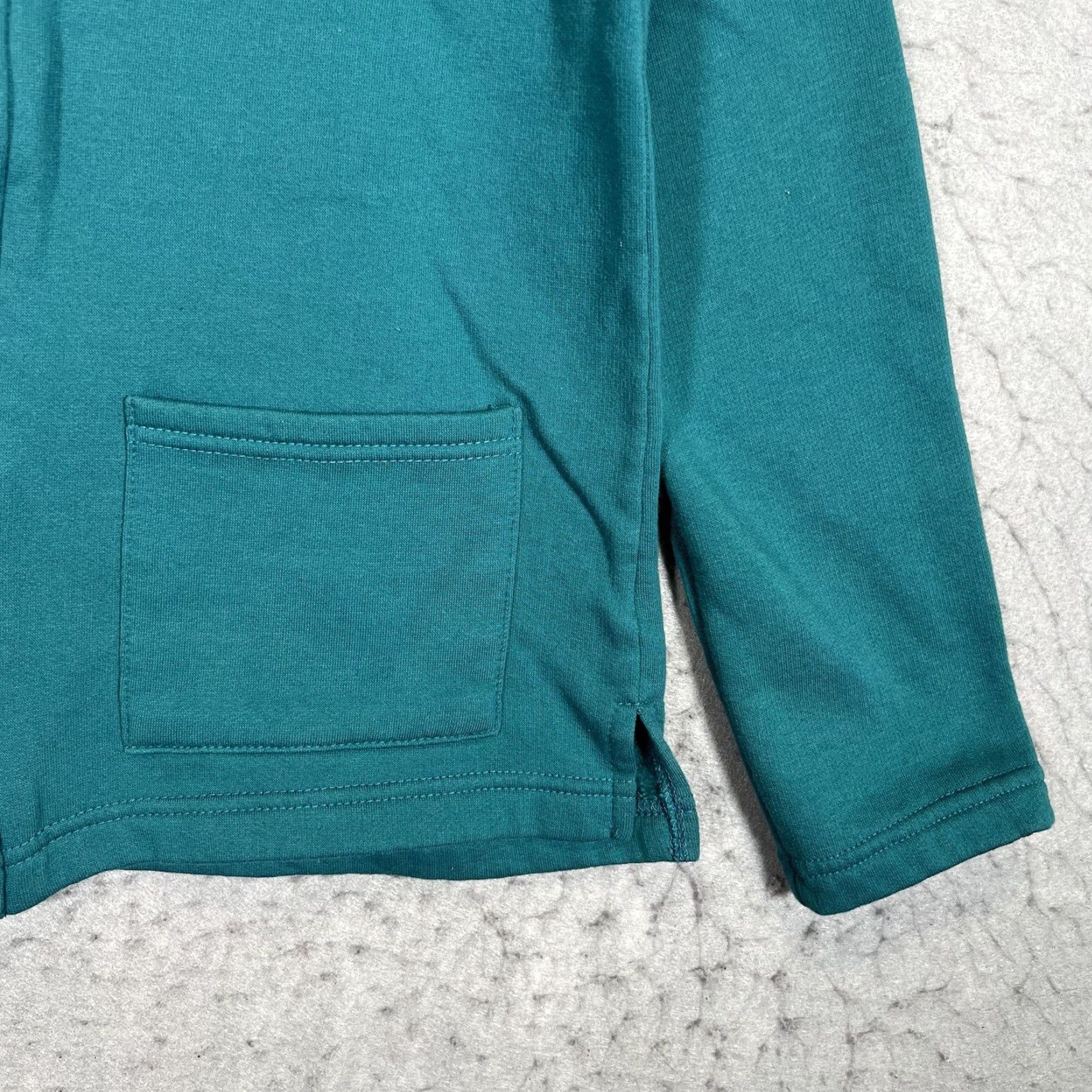 Altea VINTAGE Breckenridge Embroidered Bird House Full Zip Sweater Womens Small Teal Green Size S / US 4 / IT 40 - 8 Thumbnail