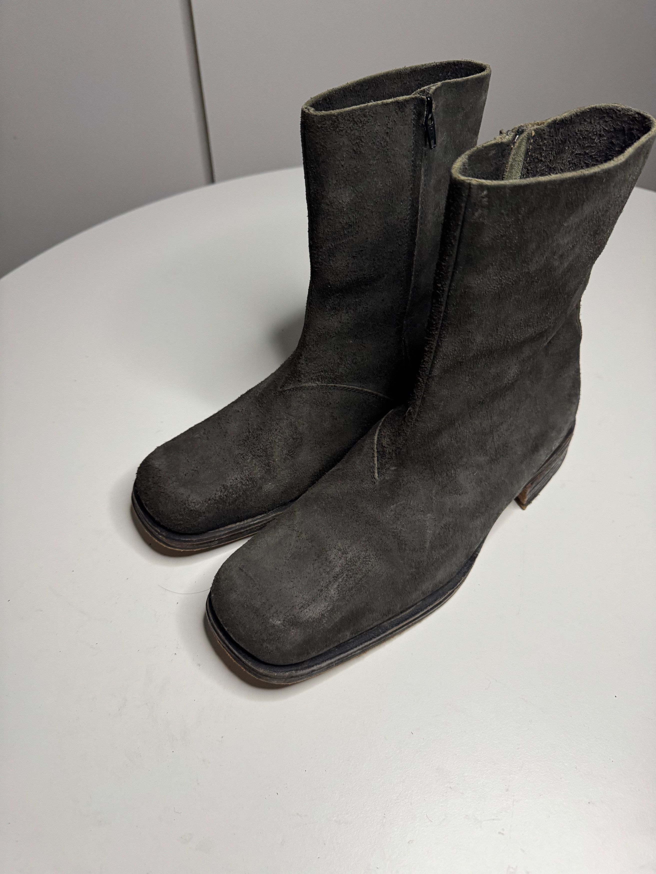 Maison Margiela Square Toe Boots Size US 11 / EU 44 - 4 Thumbnail