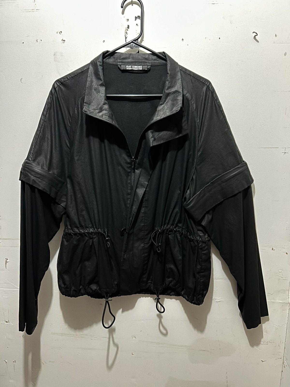 希少！RAFSIMONS WAXジャケット Raf Simons Raf Simons SS06 Waxed cotton Moto Jacket 2006 | Grailed