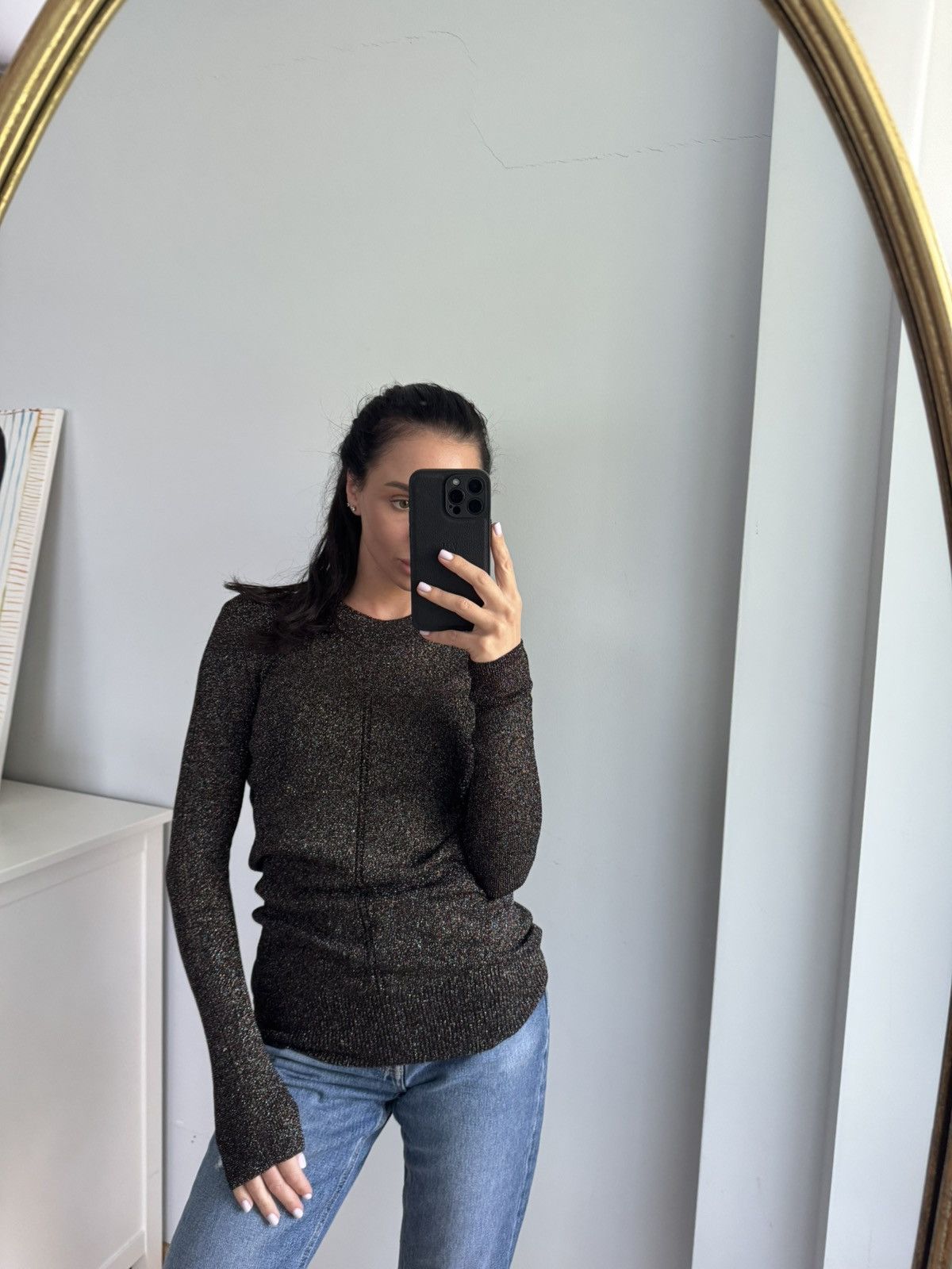 Christopher Kane Christopher Kane Glitter top Size L / US 10 / IT 46 - 10 Thumbnail