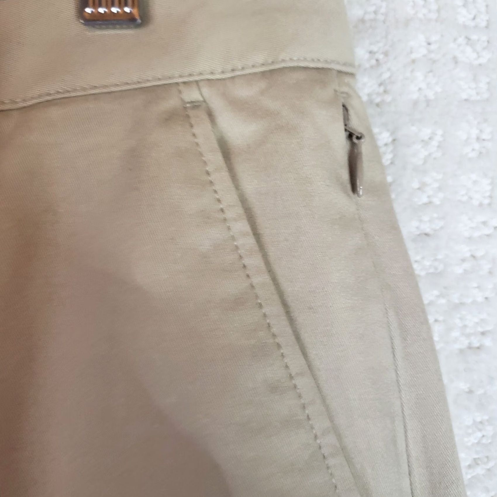 J.Crew J.CREW Flex Thompson Chino Pants Men Regular Straight tan khaki 35x32 Slim? (Note: There is a potential ambiguity here.) Size US 35 - 7 Thumbnail