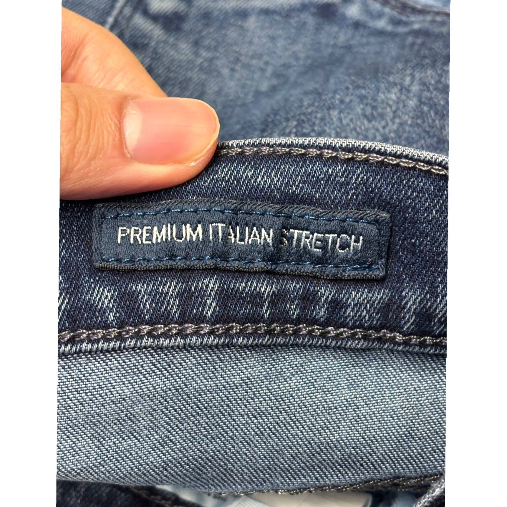 Lucky Brand Lucky Brand Brooke Straight Jeans Blue Premium Italian Stretch Womens 29 Inseam 30.5 5-Pocket Denim Stretch Vintage Not Included Size 29" - 7 Thumbnail
