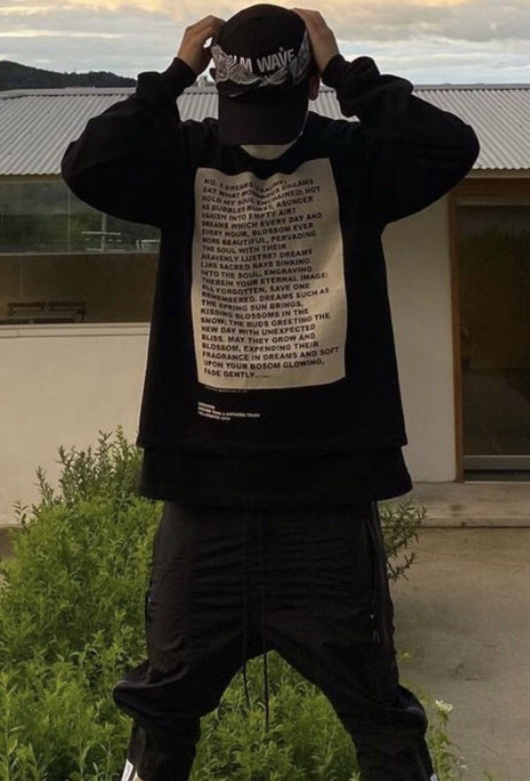 Rick Owens Rick Owens Drkshdw Letter poetry bullet screen thick Size US M / EU 48-50 / 2 - 6 Thumbnail