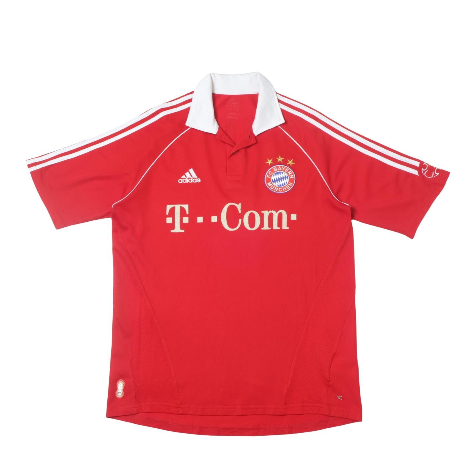 Adidas 2006/07 Bayern Munich Home Shirt (L/XL) Size US L / EU 52-54 / 3 - 1 Thumbnail