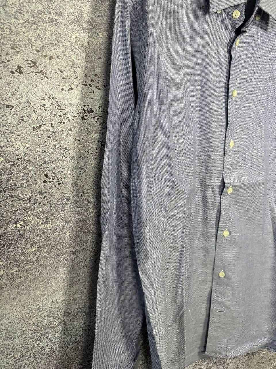Eton Eton York Slim Formal Shirt Men's Large Button Up Cutaway Size US L / EU 52-54 / 3 - 6 Thumbnail