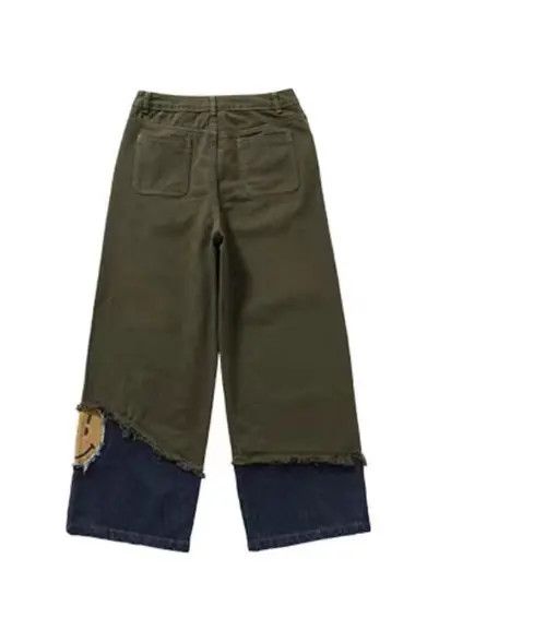 VIBE Straight-leg jeans with retro patchwork design Size US 34 / EU 50 - 5 Thumbnail