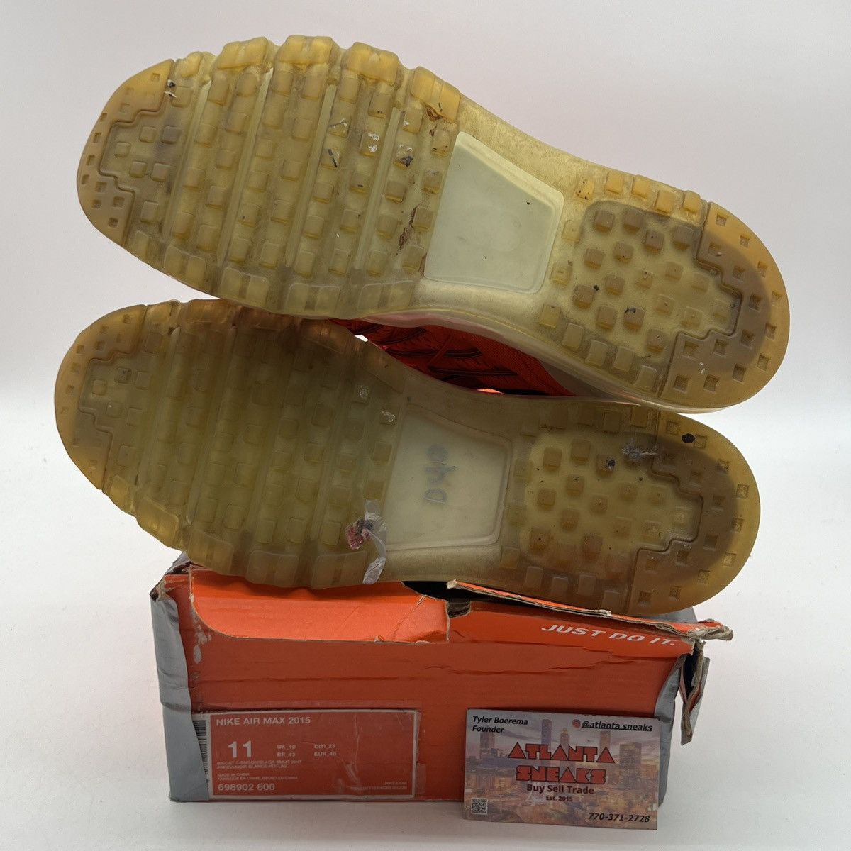 Nike Air max bright crimson Size US 11 / EU 44 - 7 Thumbnail