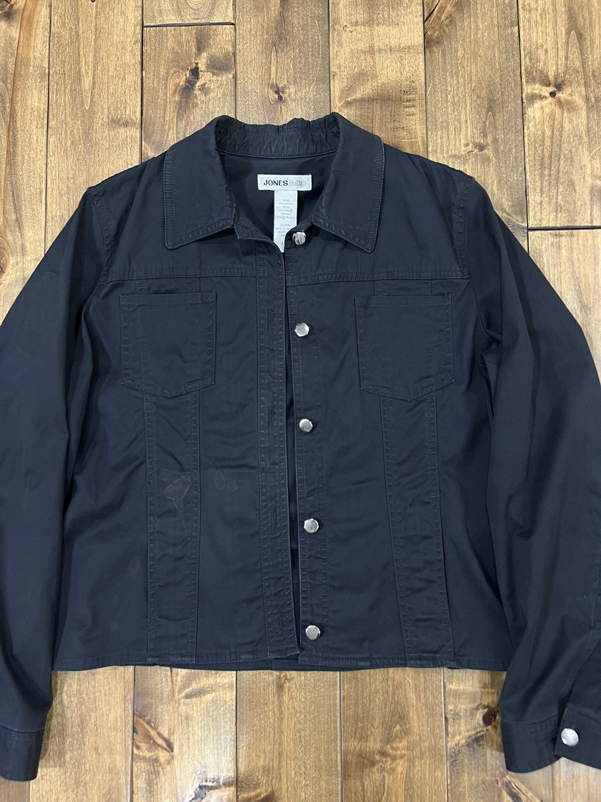 Jones New York Cropped trucker jacket Size US S / EU 44-46 / 1 - 3 Thumbnail