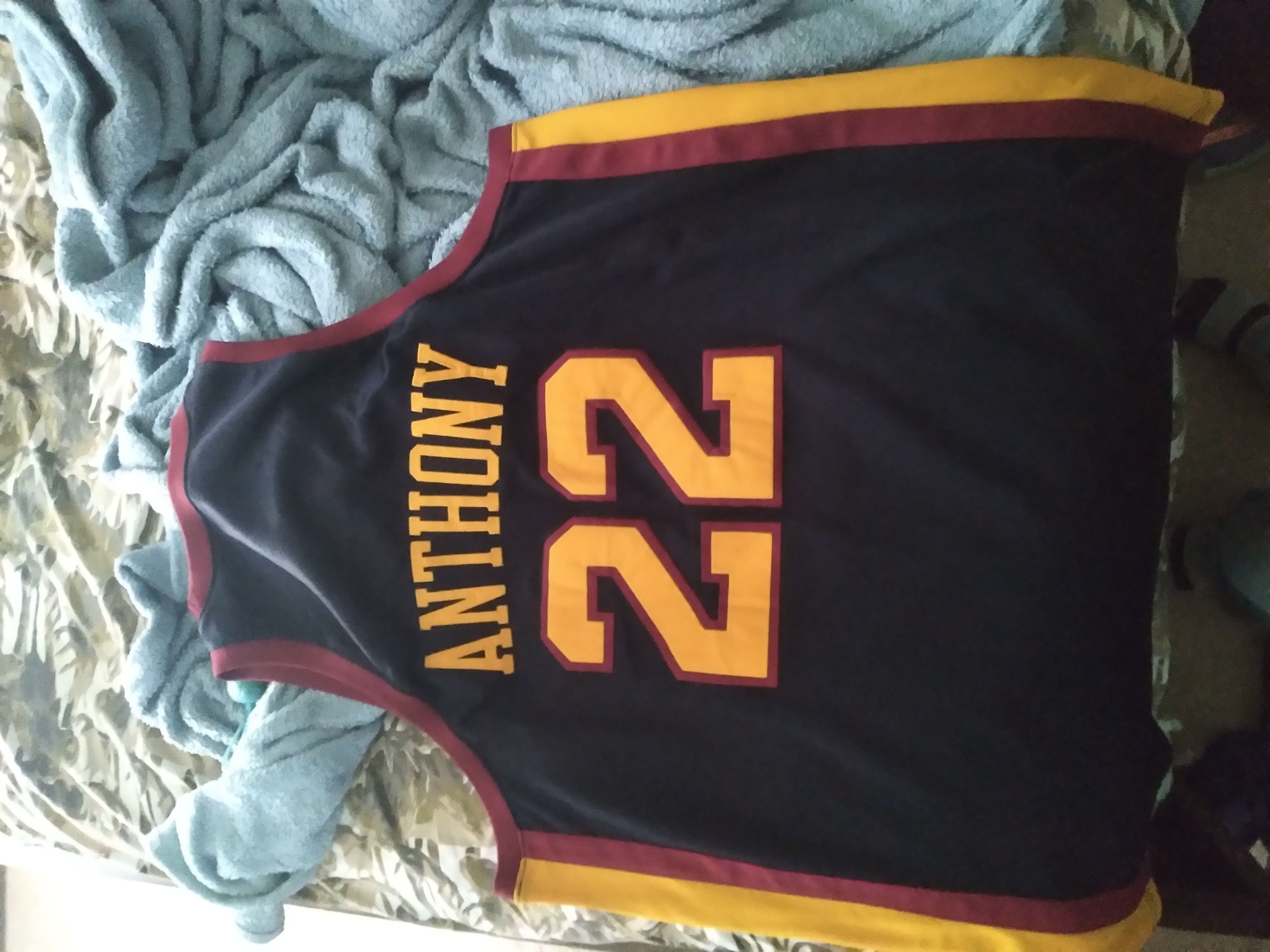 Vintage Carmelo Anthony Oakhill H.S Jersey Size US XL / EU 56 / 4 - 1 Thumbnail