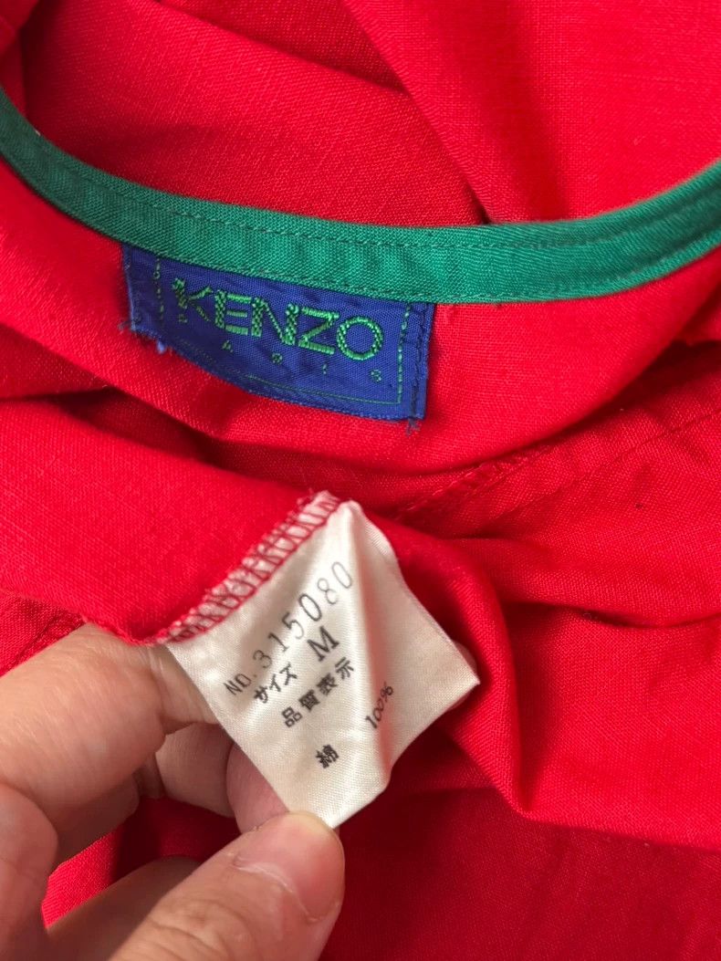 Kenzo KENZO Vintage red shirt Size M / US 6-8 / IT 42-44 - 7 Thumbnail